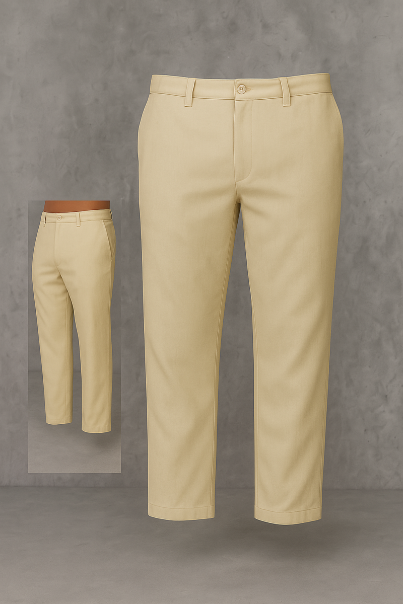 PANTALON LINO BEIGE
