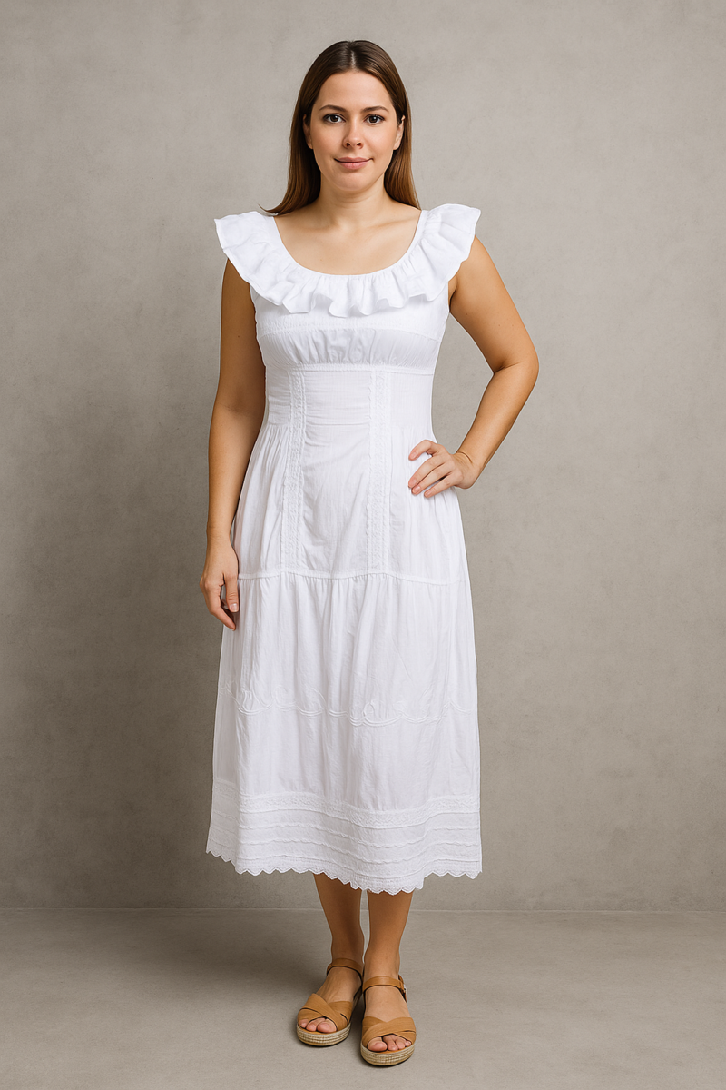 VESTIDO DAMA LARGO CON BOLERO
